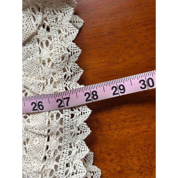 VRG GRL 100% Linen Skirt Women's 4 Midi embroidered boho spring fairy NEW - Picture 11 of 11